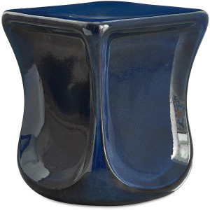 Kaz Deep Blue Garden Stool
