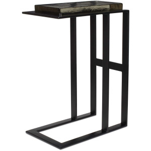 Soma Black Accent Table