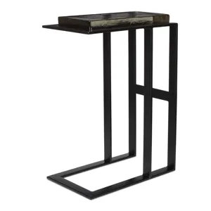 Soma Black Accent Table