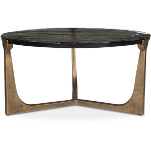 Bohdi Outdoor Brass Coffee Table