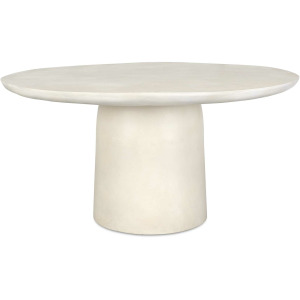 Madrone Warm White Outdoor Dining Table