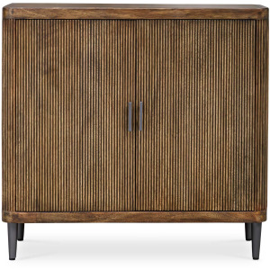 Pinstripe Tambour 2 Door Cabinet