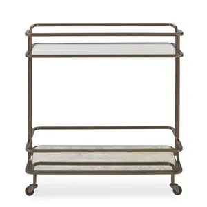 Erivo Bronze Bar Cart