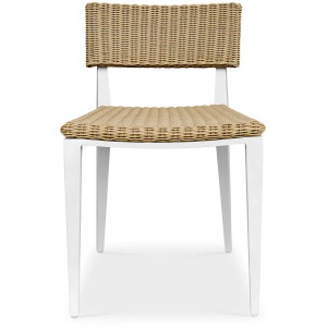 Calbas White Outdoor Dining Chair