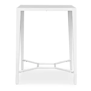 Montellano White Outdoor Bar Table