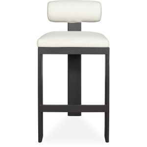 Bolster Back Outdoor Bar Stool
