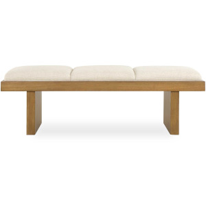 Haden White Upholstery Bench