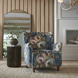Lainey Floral Upholstered Armchair