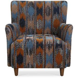 Lainey Upholstered Ikat Armchair