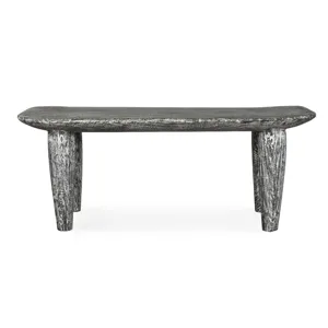 Fade To Black Wood Bench