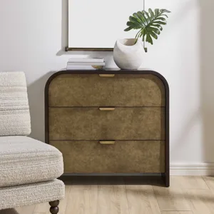 Byrams 3 Drawer Oak Chest