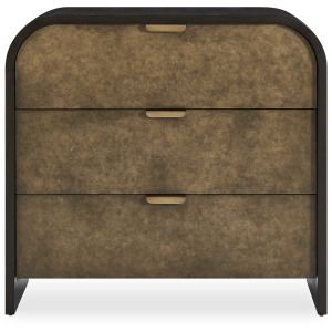 Byrams 3 Drawer Oak Chest