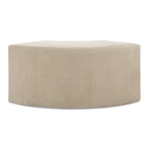 Khai Rounded Plush Dining Bench