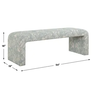 Amie Spa Blue Bench