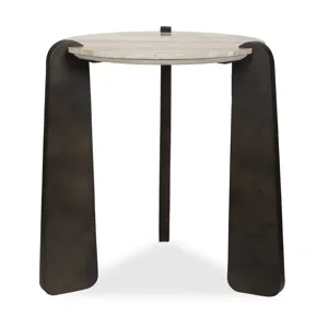 Talud Modern Marble Side Table