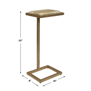 Gamora Marble Drink Table