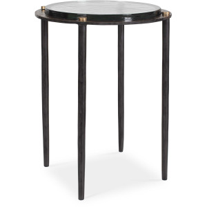 Kennington Round Glass Accent Table