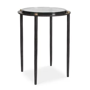 Kennington Round Glass Accent Table