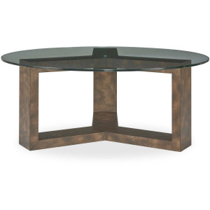 Ignis Round Glass Coffee Table