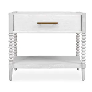 Bales Off-White Side Table