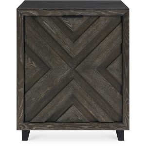 Barrett Dark Charcoal Oak Cabinet