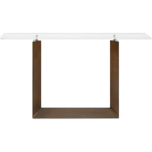 McElroy Modern Bronze Console Table