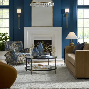 Chadid Round Glass Coffee Table