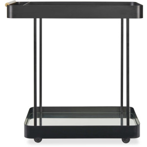 Vesper Black Iron Bar Cart