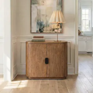 Newell Natural Wood 2 Door Cabinet