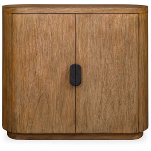 Newell Natural Wood 2 Door Cabinet