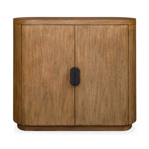 Newell Natural Wood 2 Door Cabinet