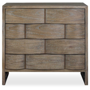 Lydon 4 Drawer Brown Finish Chest