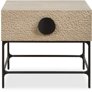 Lunar Wooden Side Table