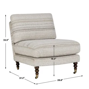 Chatsworth Modern Slipper Chair