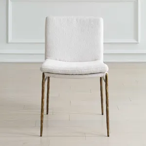 Ascend Textured White Dining Chair