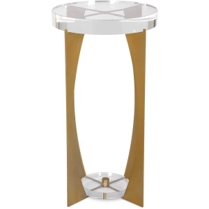 Kolkata Brass Accent Table