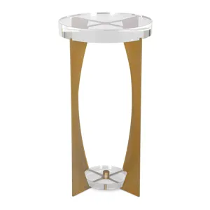 Kolkata Brass Accent Table