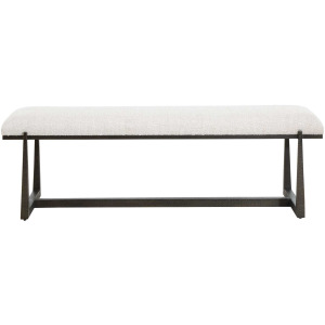 Midas Black Long Bench