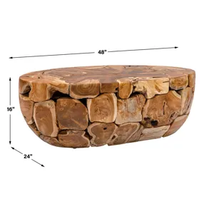 Gareis Teak Coffee Table