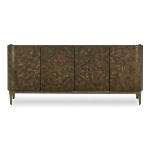 Melbourne Mappa Burl 4 Door Cabinet