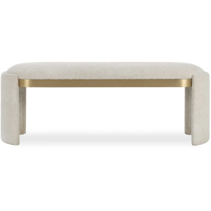Serena Bone White Bench
