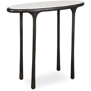 Ata Dark Bronze Accent Table