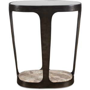 Coronado Dark Bronze Accent Table