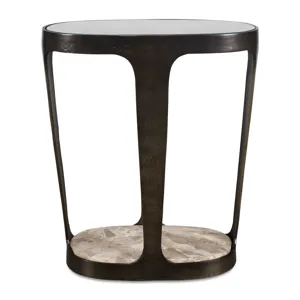 Coronado Dark Bronze Accent Table