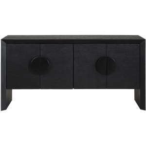 Williams Black 4 Door Cabinet