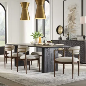 Moxie Walnut Dining Arm Chair