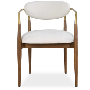 Moxie Walnut Dining Arm Chair