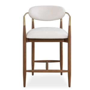 Moxie Walnut Counter Stool