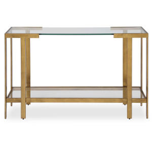 Kendrick Glass Console Table