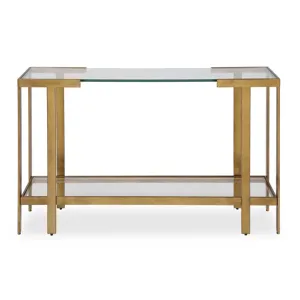 Kendrick Glass Console Table